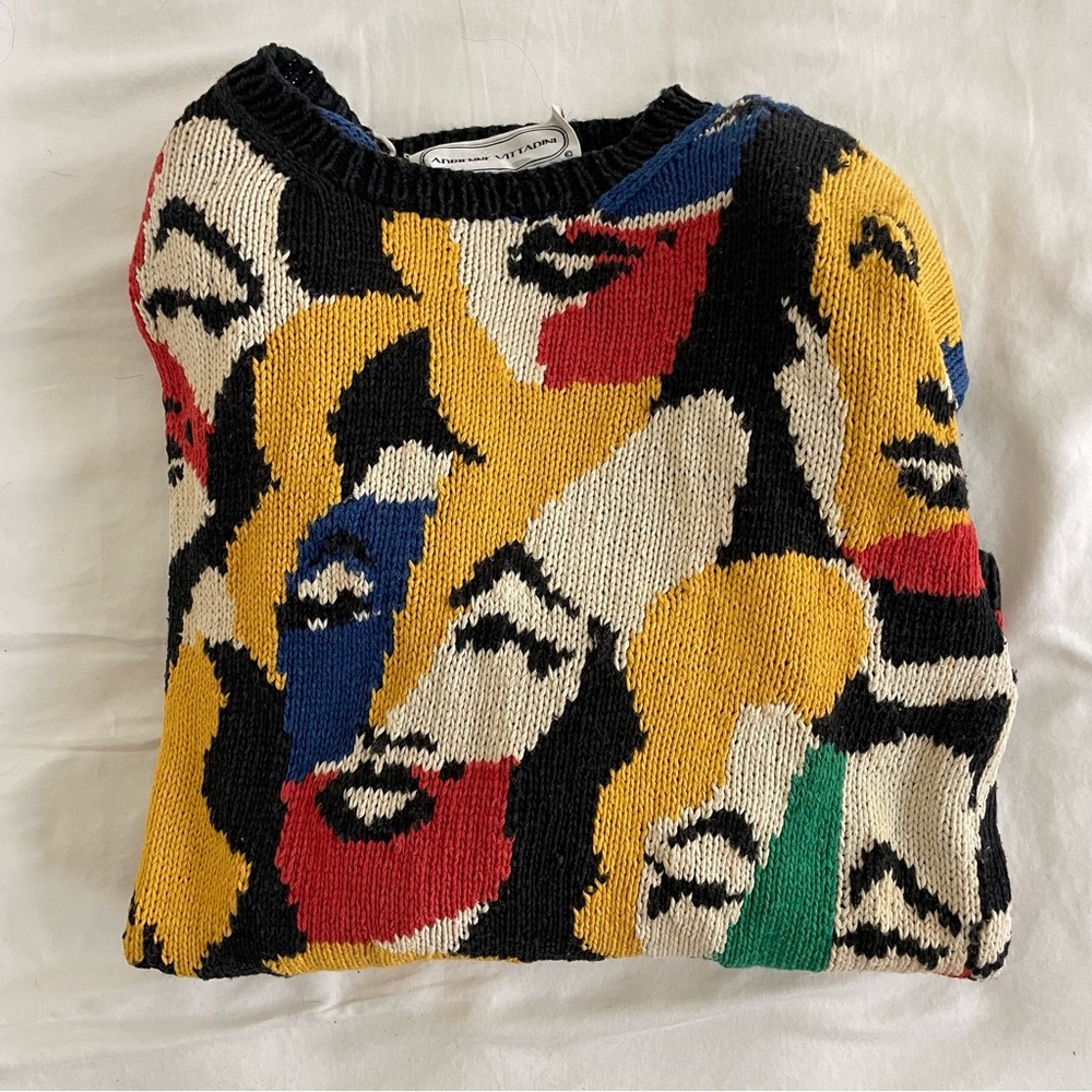 Medium vintage Marylin Monroe knitted sweater